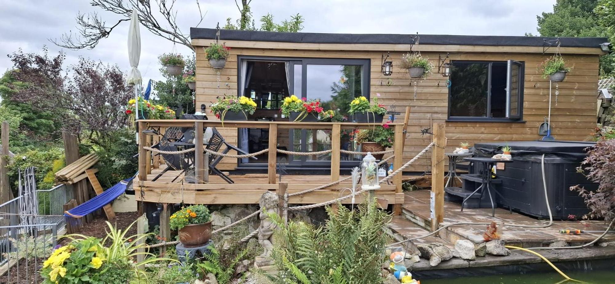 Cosy Cornish Cabin St Austell Kültér fotó
